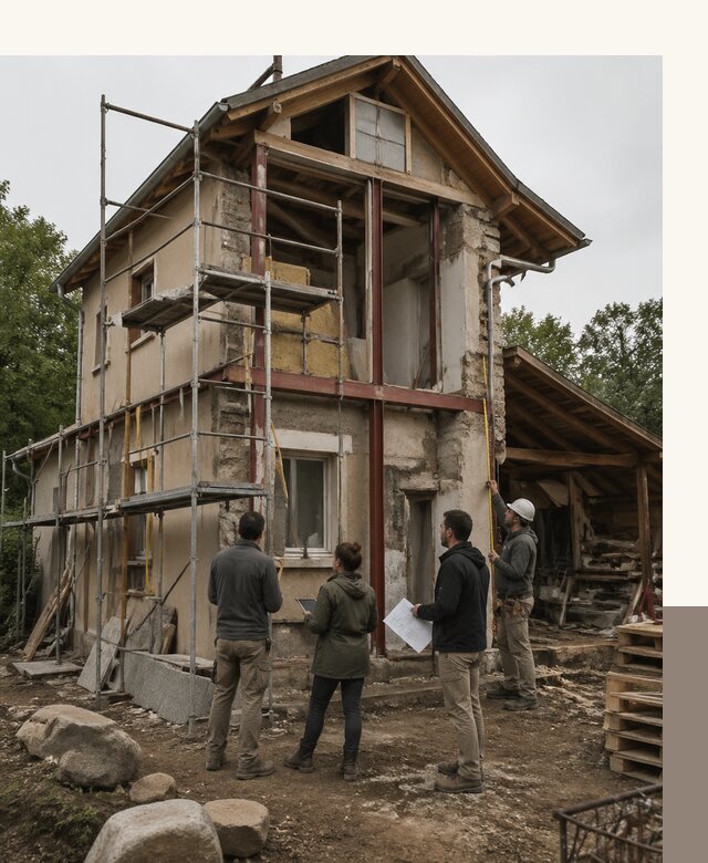 Реконструкция загородного дома под ключ в Магнитогорске от бюро