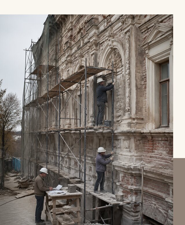 Реставрация объектов культурного наследия под ключ в Магнитогорске